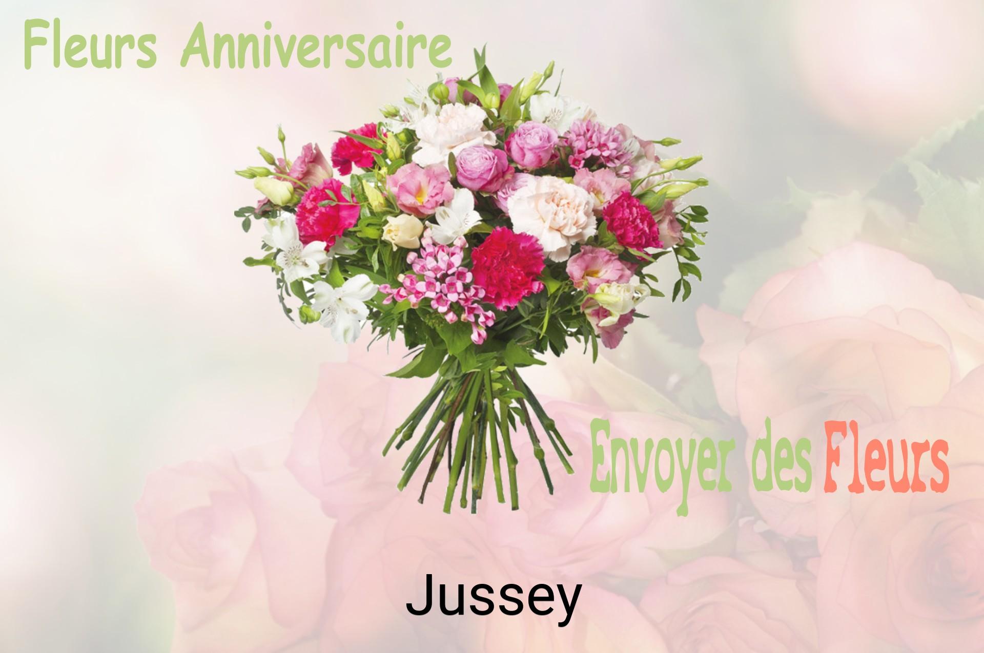 Bouquet de fleurs d’anniversaire livré à Jussey
